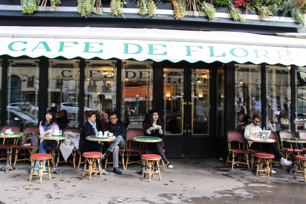 Florever French: Fashion at Cafe de Flore