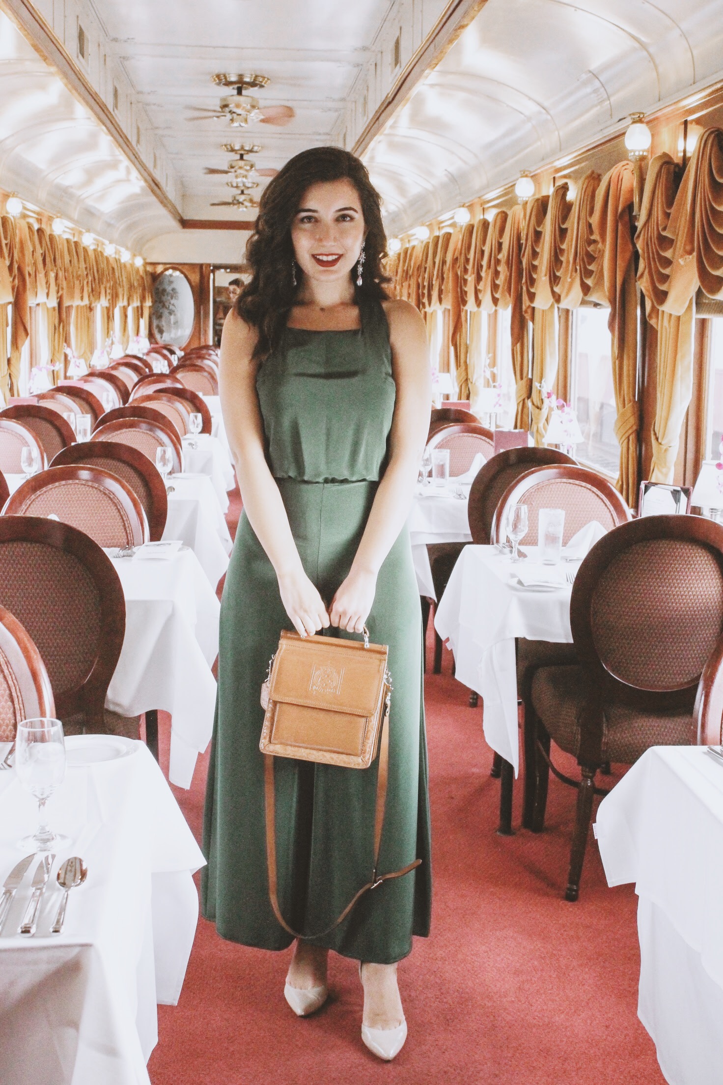 Old Hollywood, outfit, Napa Valley Wine Train, Napa, vintage outfit, lookbook, fashion blogger