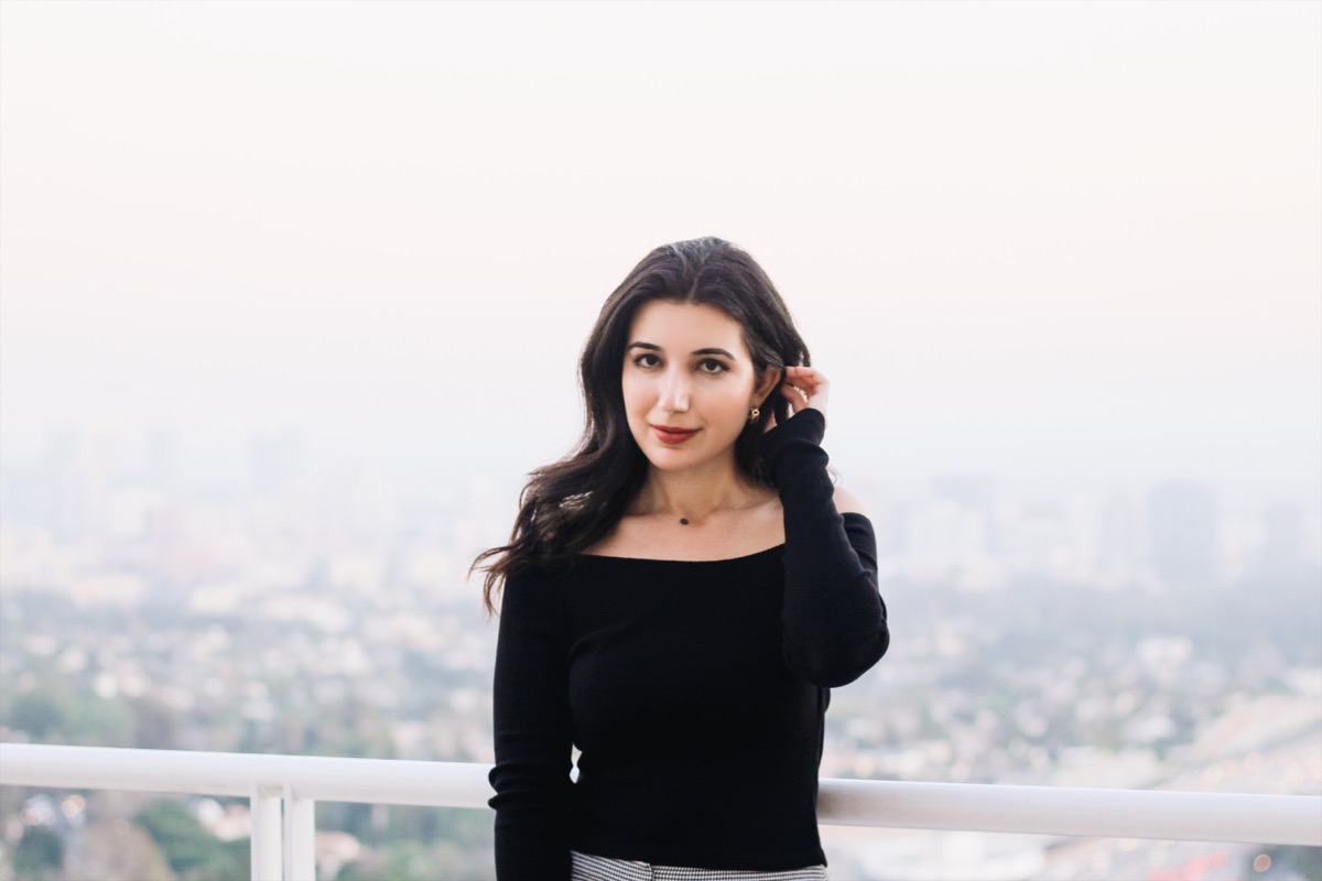 Getty Center, Los Angeles, arts and culture, Top LA Photo, LA, fashion, fashion blogger, off the shoulder, gingham, LA fashion, LA street style, photography