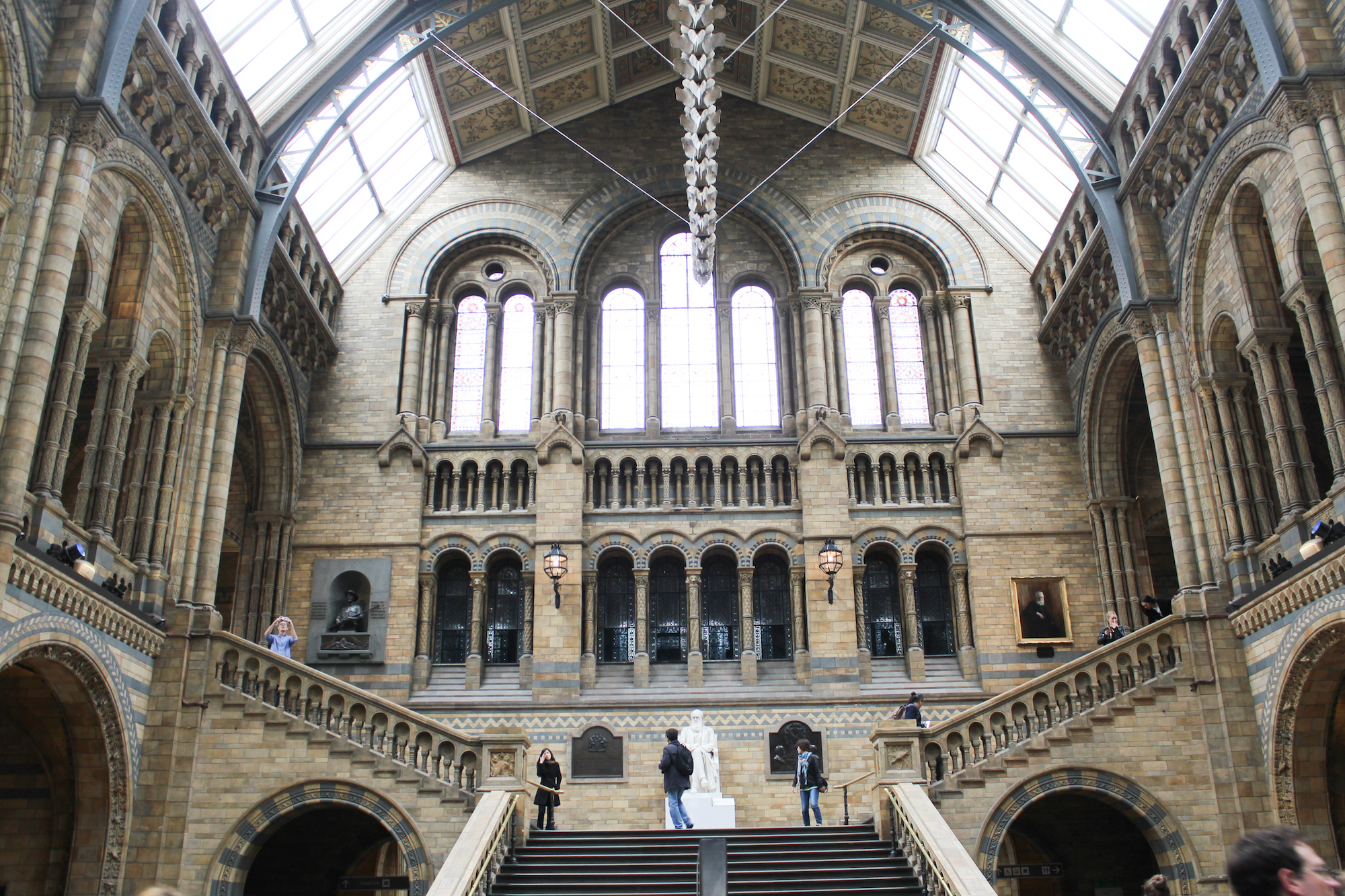 London Natural History Museum, South Kensington, interiors
