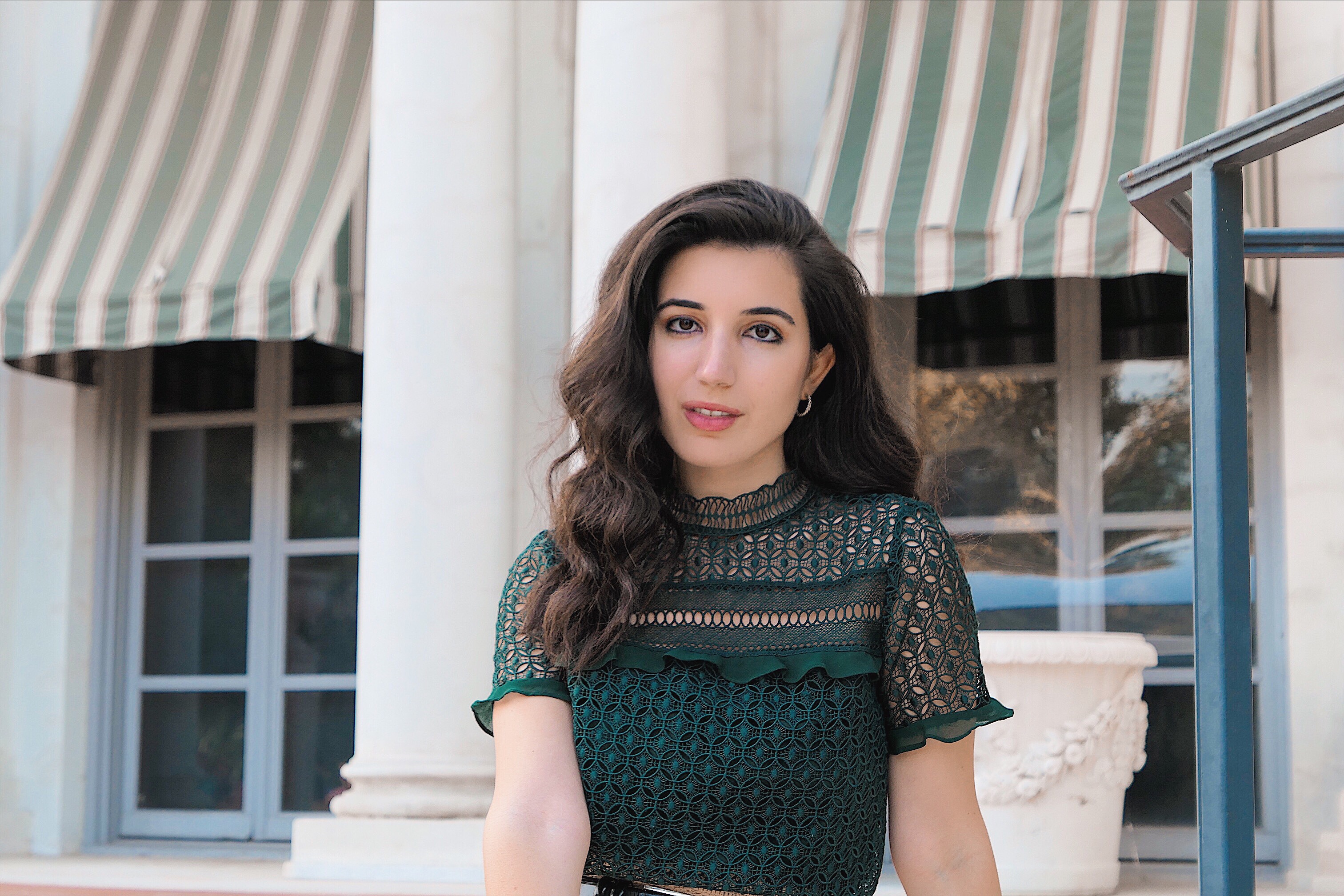 Huntington Library, Huntington Library and Botanical Gardens, lookbook, fashion blogger, lifestyle blogger, art, culture, ootd, Zara, Calvin Klein, lace top, curly hairstyle, girly style, vintage style, summer fashion, summer style, summer 2019 lookbook