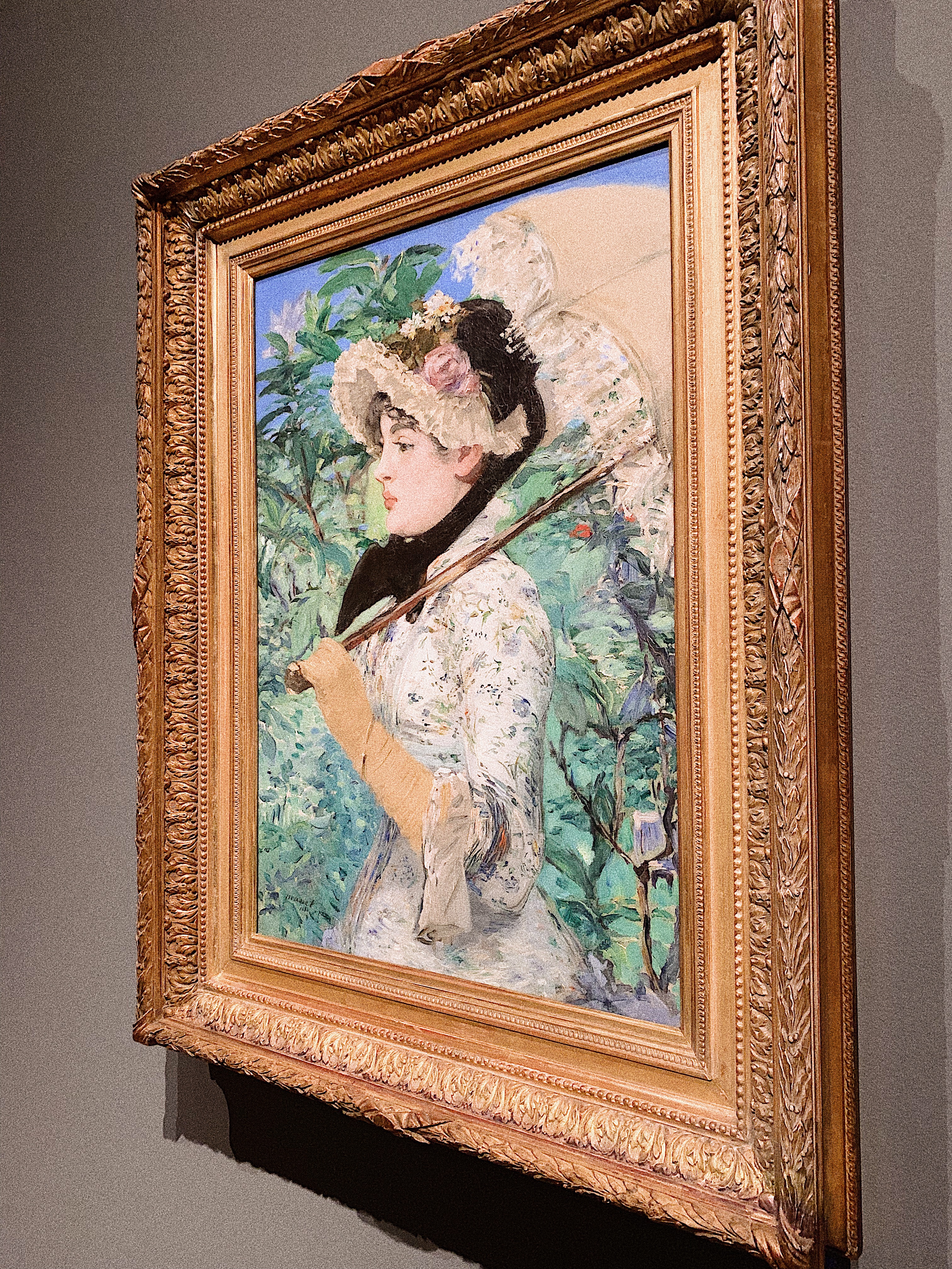 Edouard Manet, Getty Museum, Manet, Manet and Modern Beauty, Art, Manet's Spring, french modernist painting