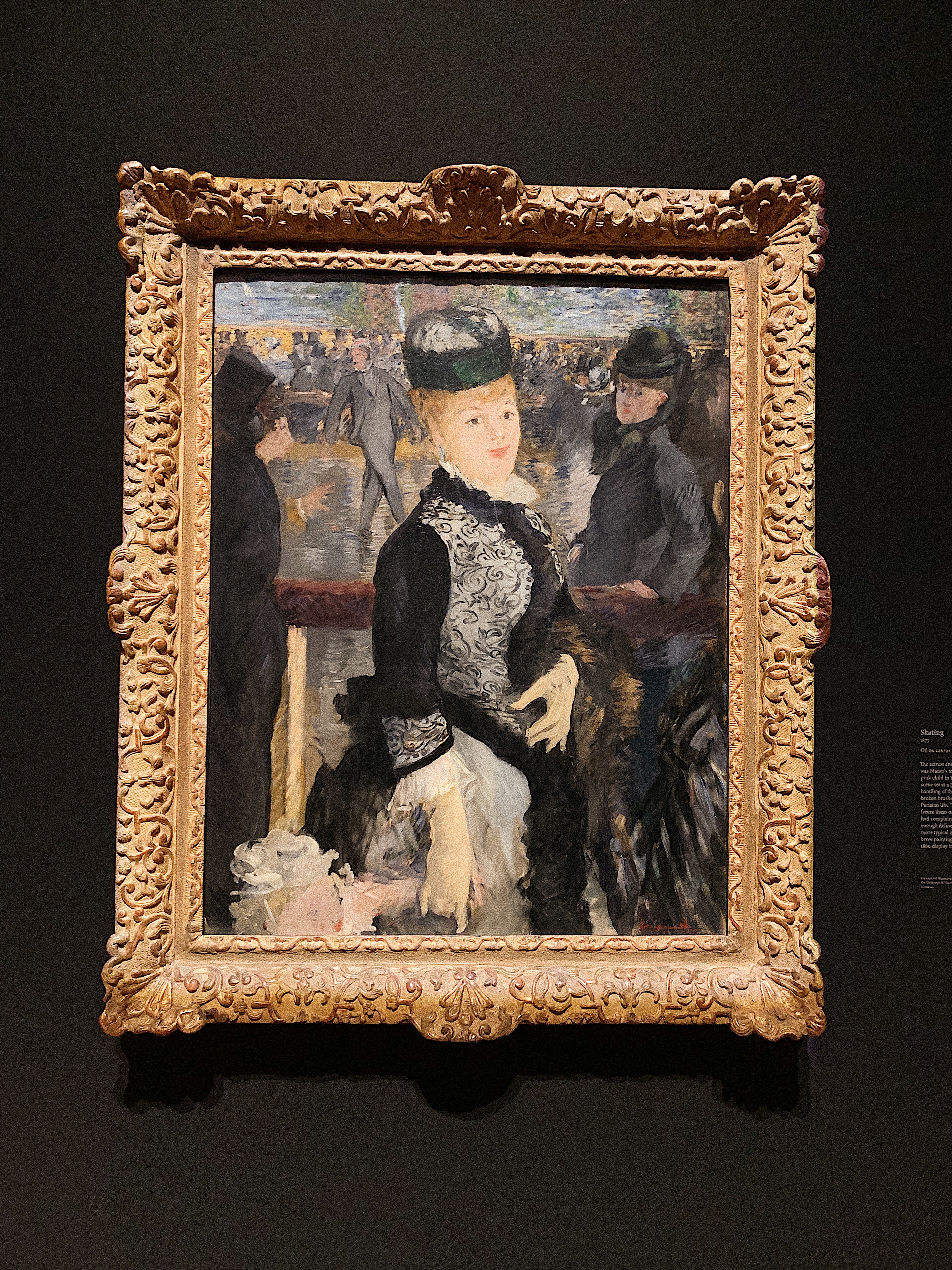 Edouard Manet, Getty Museum, Manet, Manet and Modern Beauty, Art, Manet's "Skating", french modernist painting