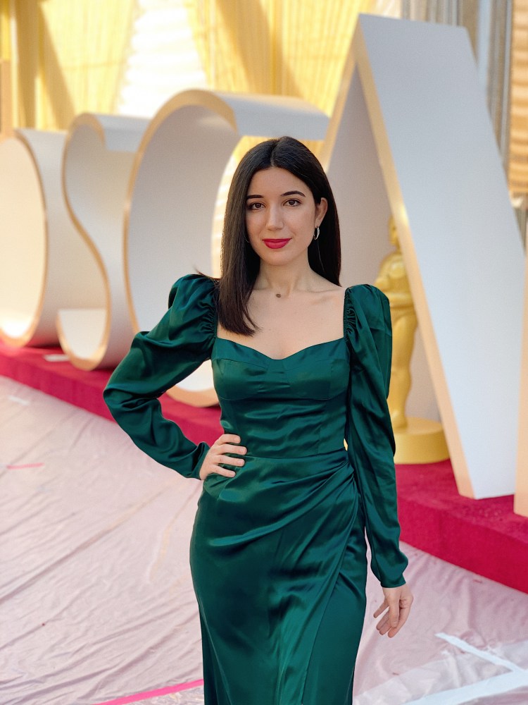 The Academy Awards, The Academy, The Oscars, Oscars red carpet fashion, The Oscars red carpet, red carpet style, what I wore, about last night, Reformation, Reformation Rey dress, sweetheart neckline, ootn, outfit of the night, sustainable fashion