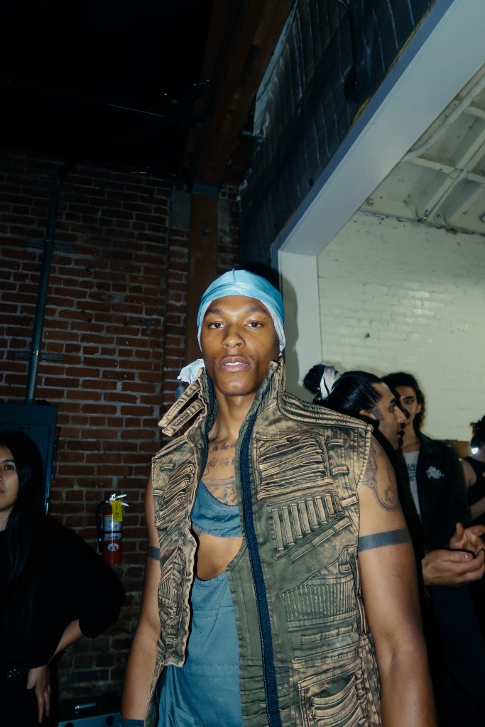 Demobaza, LAFW, Los Angeles Fashion Week, runway, casual couture, denim, organic dyed denim, jeans, bespoke, designer, runway fashion, style speaks