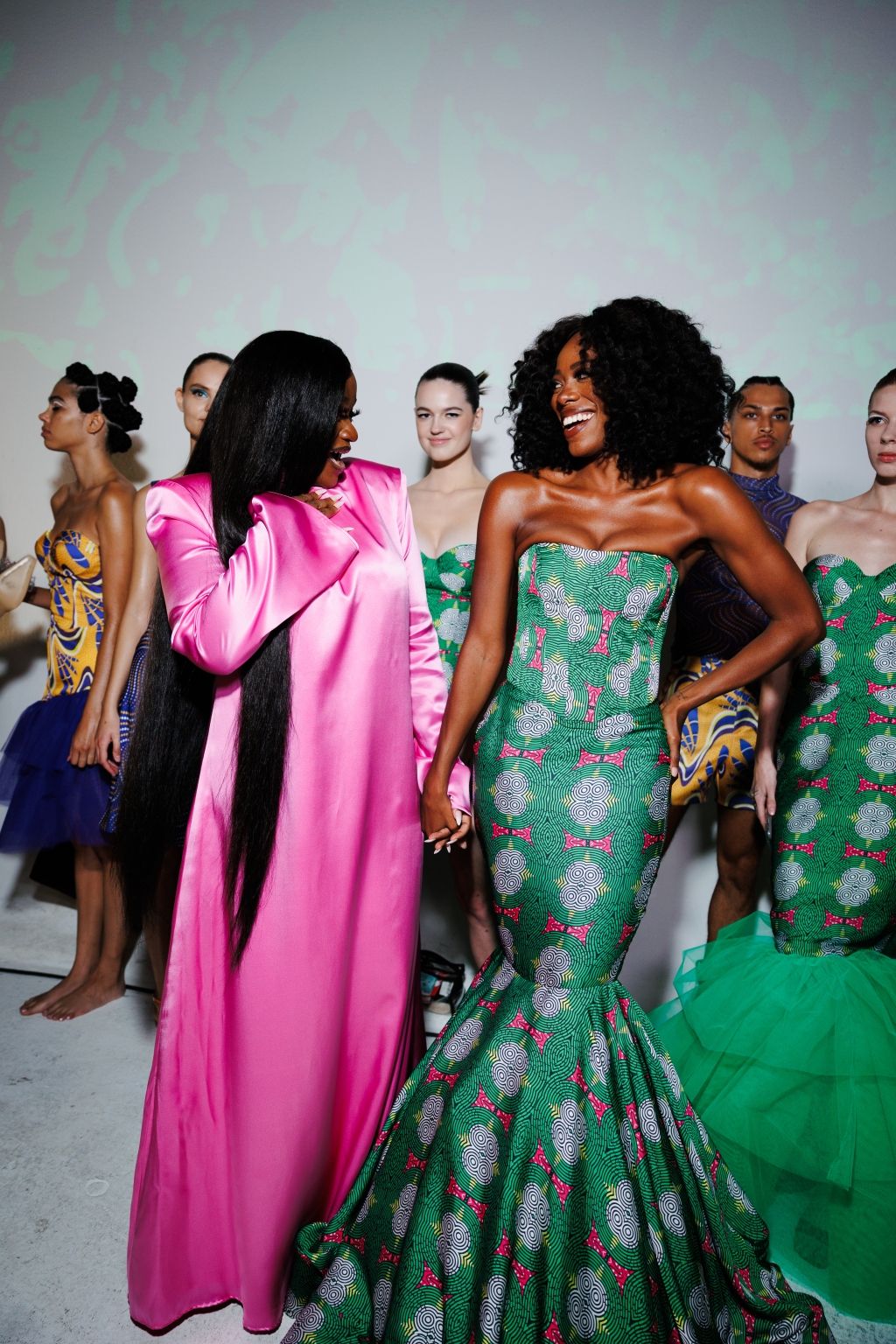 LAFW: Claude Kameni Brings Cameroon-inspired Ready-to-Wear to the Runway