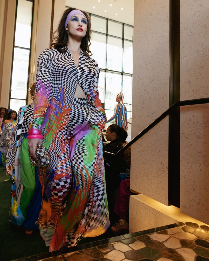 BruceGlen, faith, fashion, dopamine dressing, dressing with joy, colorful fashion, BIPOC designers, sustainable designer, W Hotel, LAFW, Los Angeles fashion, Hollywood