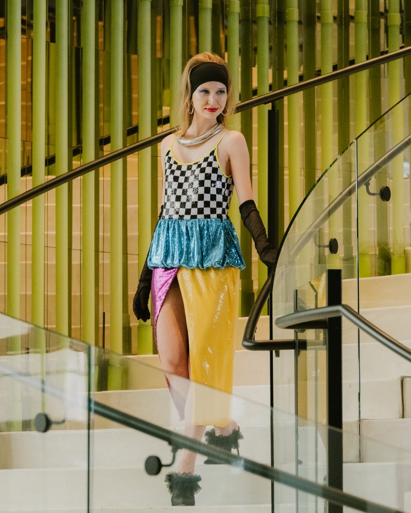 BruceGlen, faith, fashion, dopamine dressing, dressing with joy, colorful fashion, BIPOC designers, sustainable designer, W Hotel, LAFW, Los Angeles fashion, Hollywood