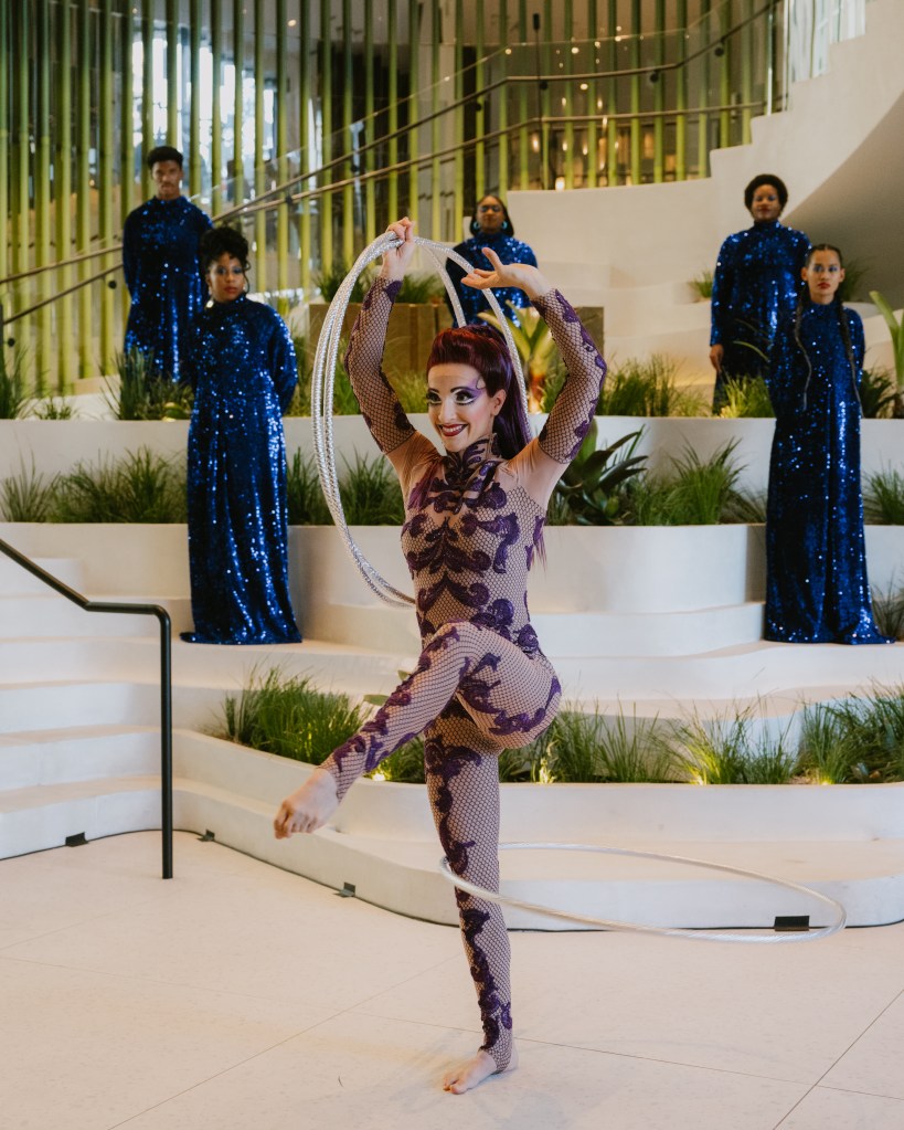 BruceGlen, faith, fashion, dopamine dressing, dressing with joy, colorful fashion, BIPOC designers, sustainable designer, W Hotel, LAFW, Los Angeles fashion, Hollywood