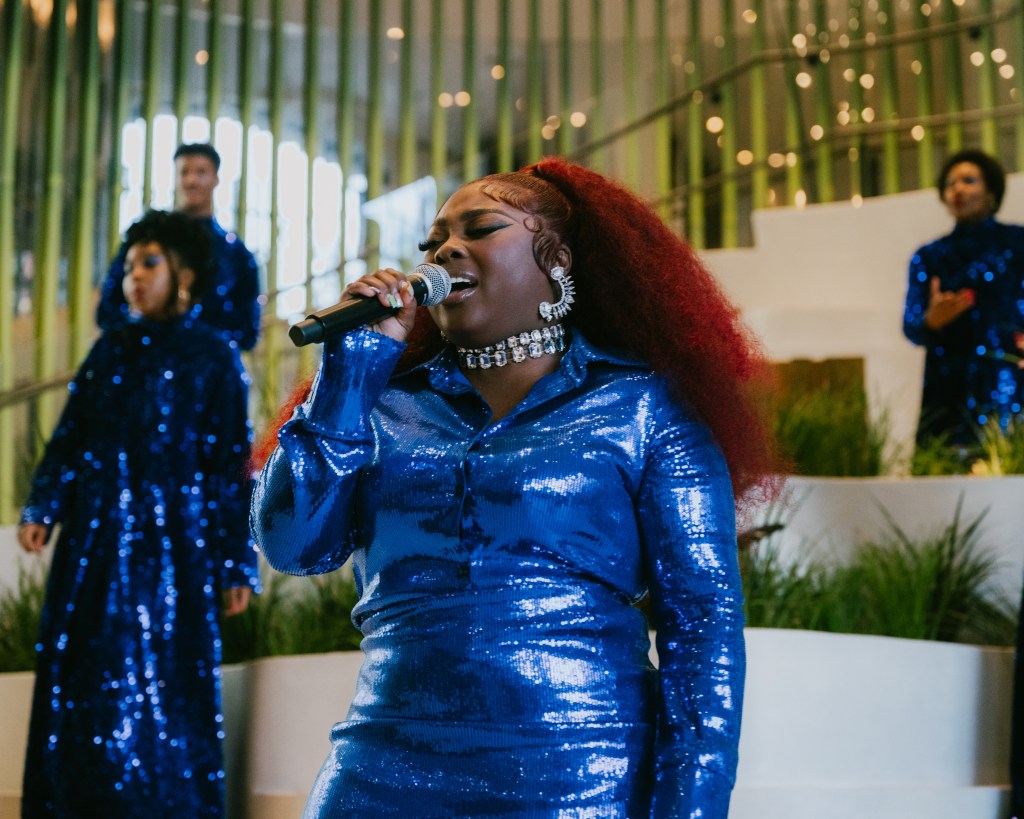 BruceGlen, faith, fashion, dopamine dressing, dressing with joy, colorful fashion, BIPOC designers, sustainable designer, Jekalyn Carr